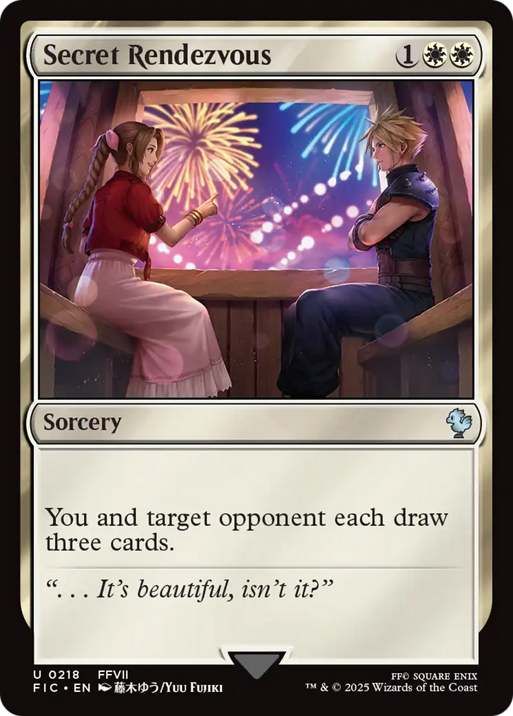 Magic: The Gathering - Secret Rendezvous - Final Fantasy Commander