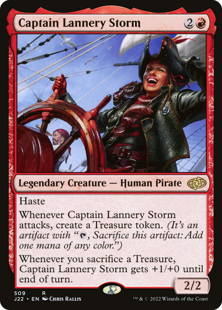 Magic: The Gathering - Captain Lannery Storm - Jumpstart 2022