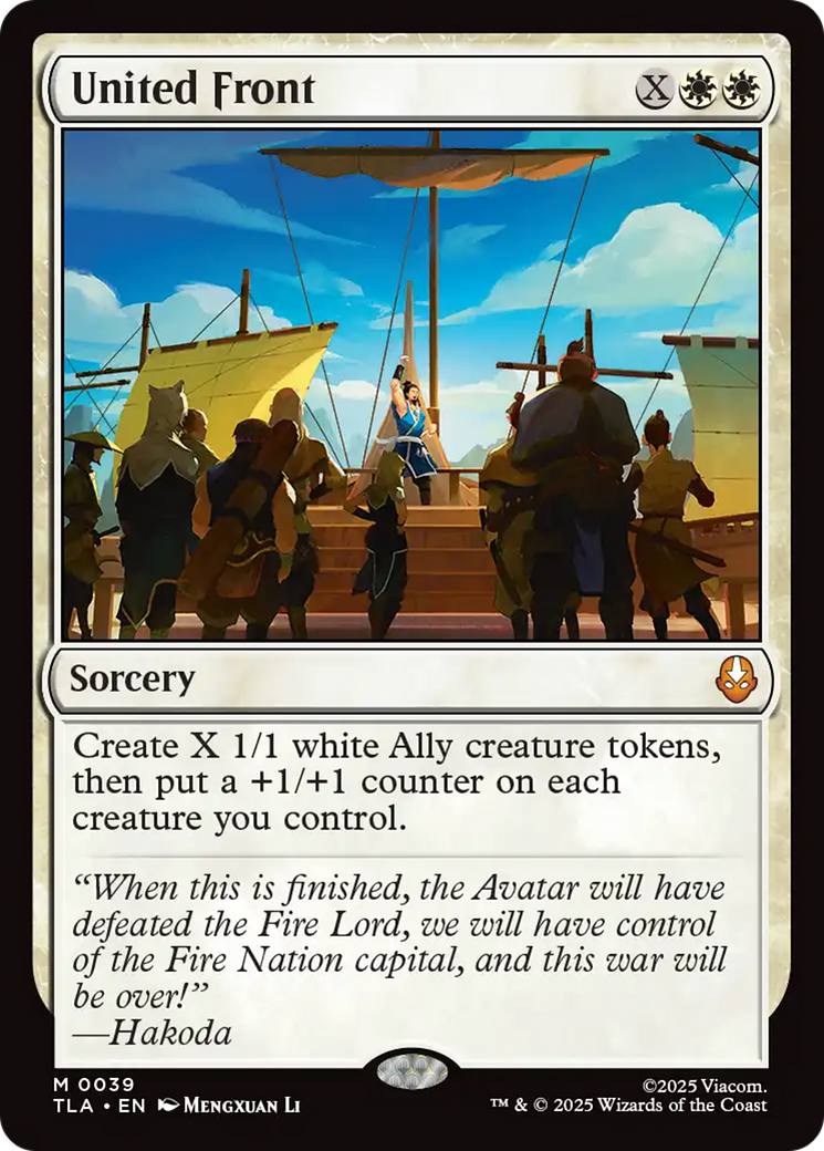 Magic: The Gathering - United Front - Avatar: The Last Airbender