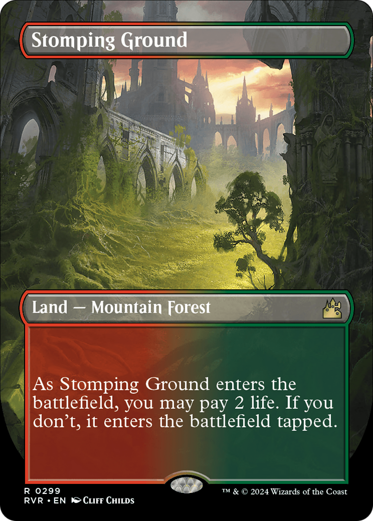 Magic: The Gathering - Stomping Ground Foil - Ravnica Remastered