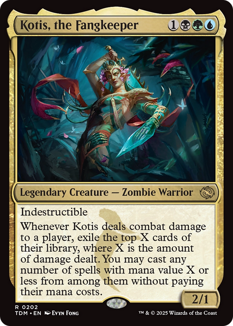 Magic: The Gathering - Kotis, the Fangkeeper Foil - Tarkir: Dragonstorm