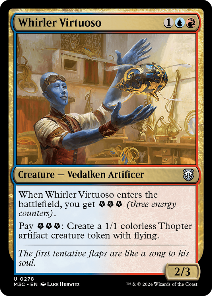 Magic: The Gathering - Whirler Virtuoso - Modern Horizons 3 Commander