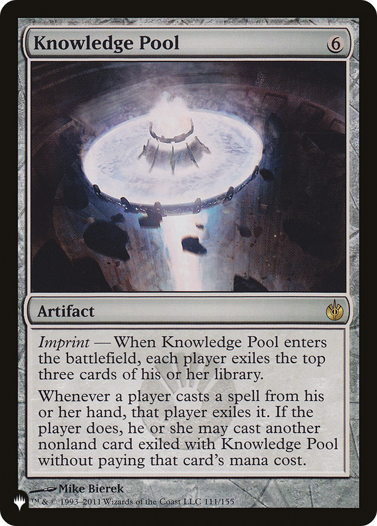 Magic: The Gathering - Knowledge Pool - The List