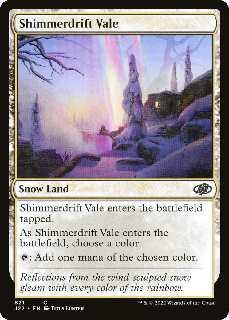 Magic: The Gathering - Shimmerdrift Vale - Jumpstart 2022
