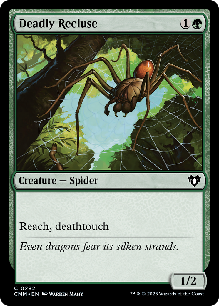 Magic: The Gathering - Deadly Recluse - Commander Masters