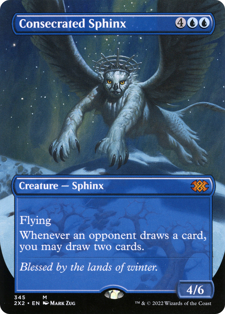 Magic: The Gathering - Consecrated Sphinx Foil - Double Masters 2022
