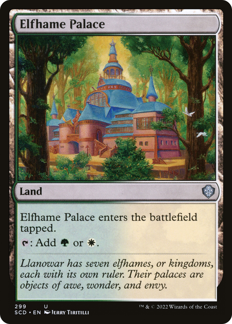 Magic: The Gathering - Elfhame Palace - Starter Commander Decks