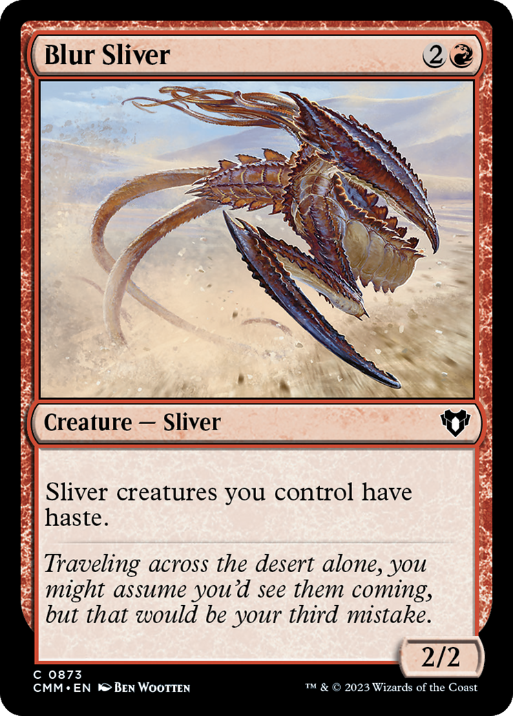 Magic: The Gathering - Blur Sliver - Commander Masters