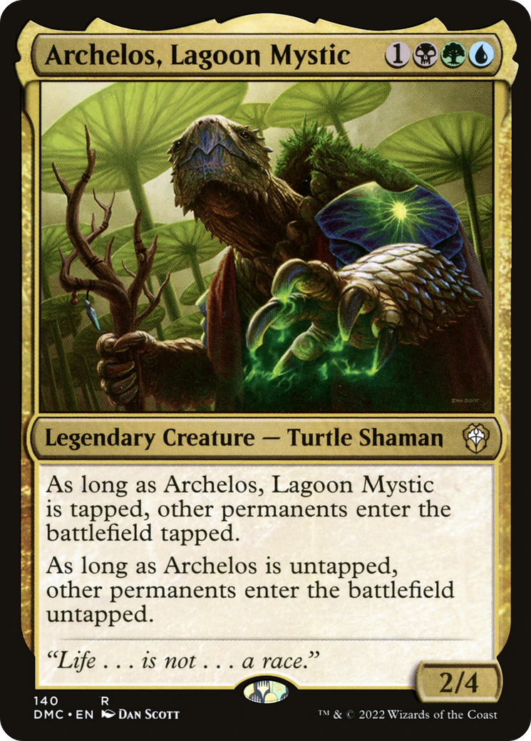 Magic: The Gathering - Archelos, Lagoon Mystic - Dominaria United Commander