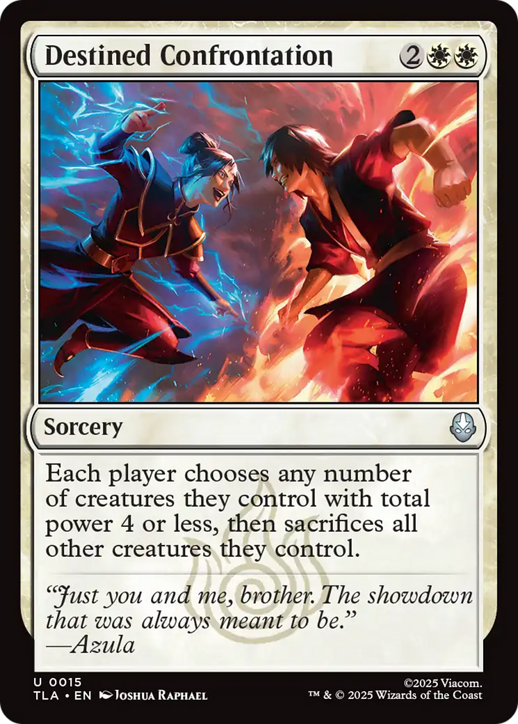 Magic: The Gathering - Destined Confrontation Foil - Avatar: The Last Airbender