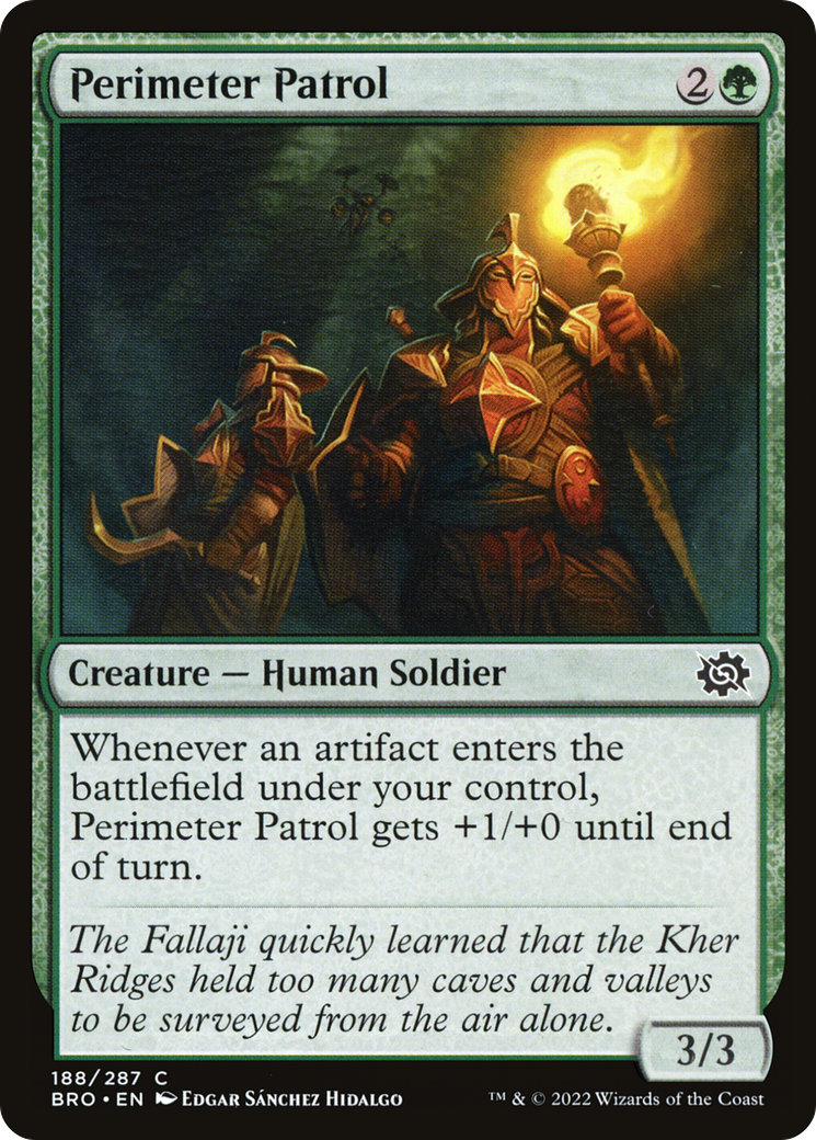 Magic: The Gathering - Perimeter Patrol Foil - The Brothers' War