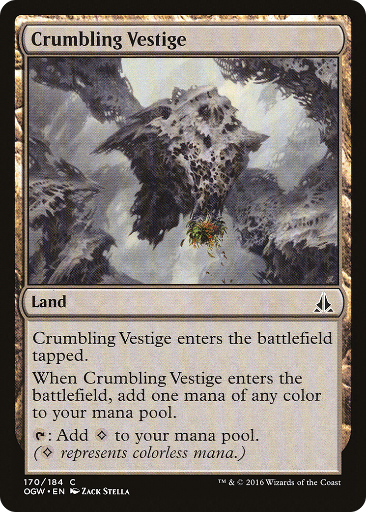 Magic: The Gathering - Crumbling Vestige Foil - Oath of the Gatewatch