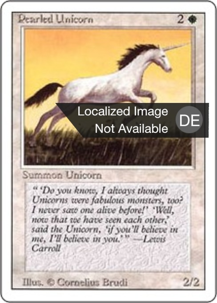 Magic: The Gathering - Perleneinhorn - Revised Edition