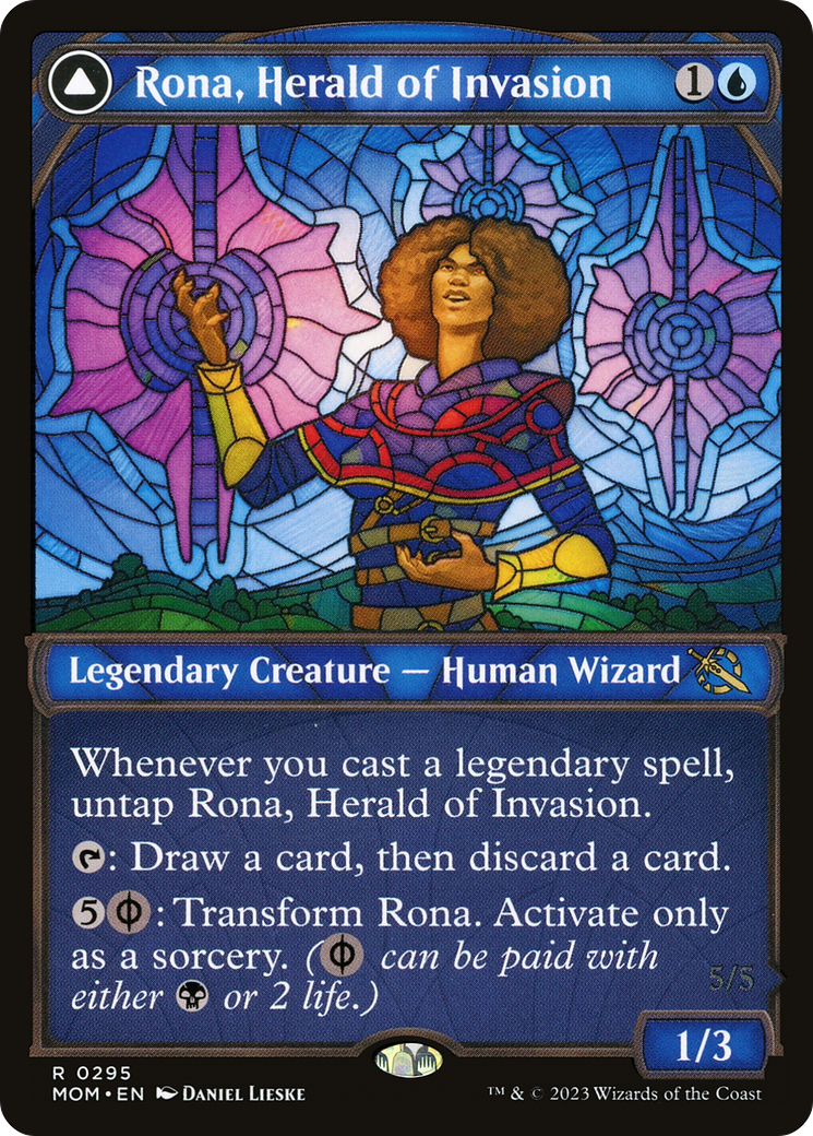 Magic: The Gathering - Rona, Herald of Invasion // Rona, Tolarian Obliterator - March of the Machine