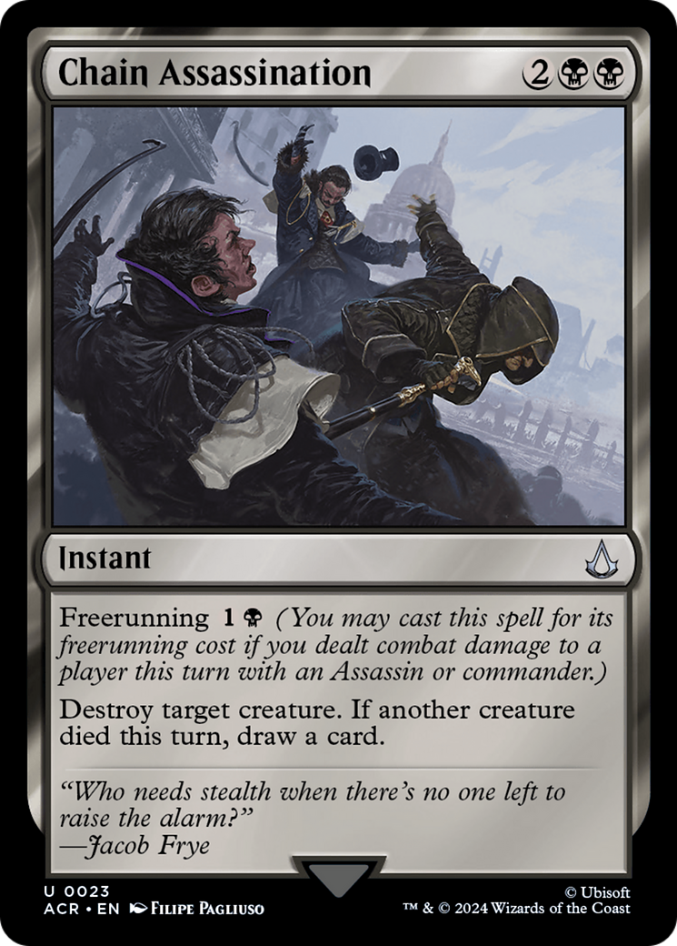 Magic: The Gathering - Chain Assassination Foil - Assassin's Creed