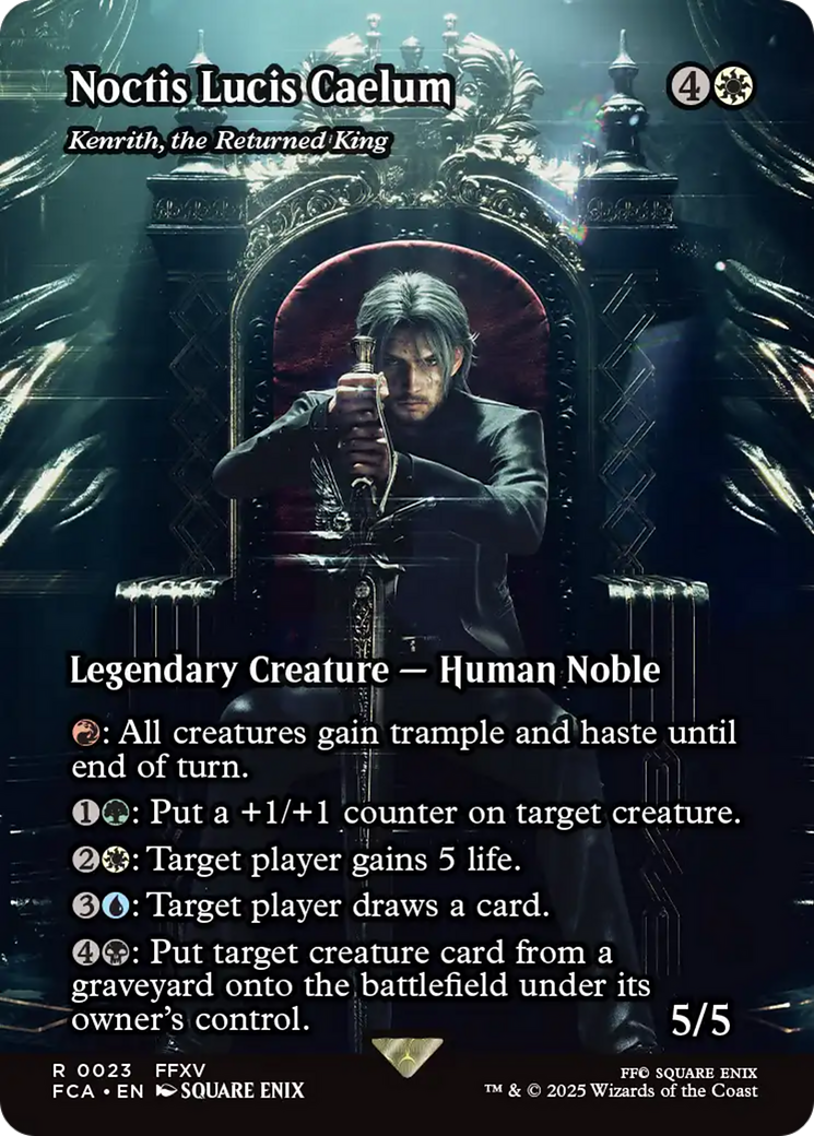 Magic: The Gathering - Kenrith, the Returned King - Final Fantasy: Through the Ages