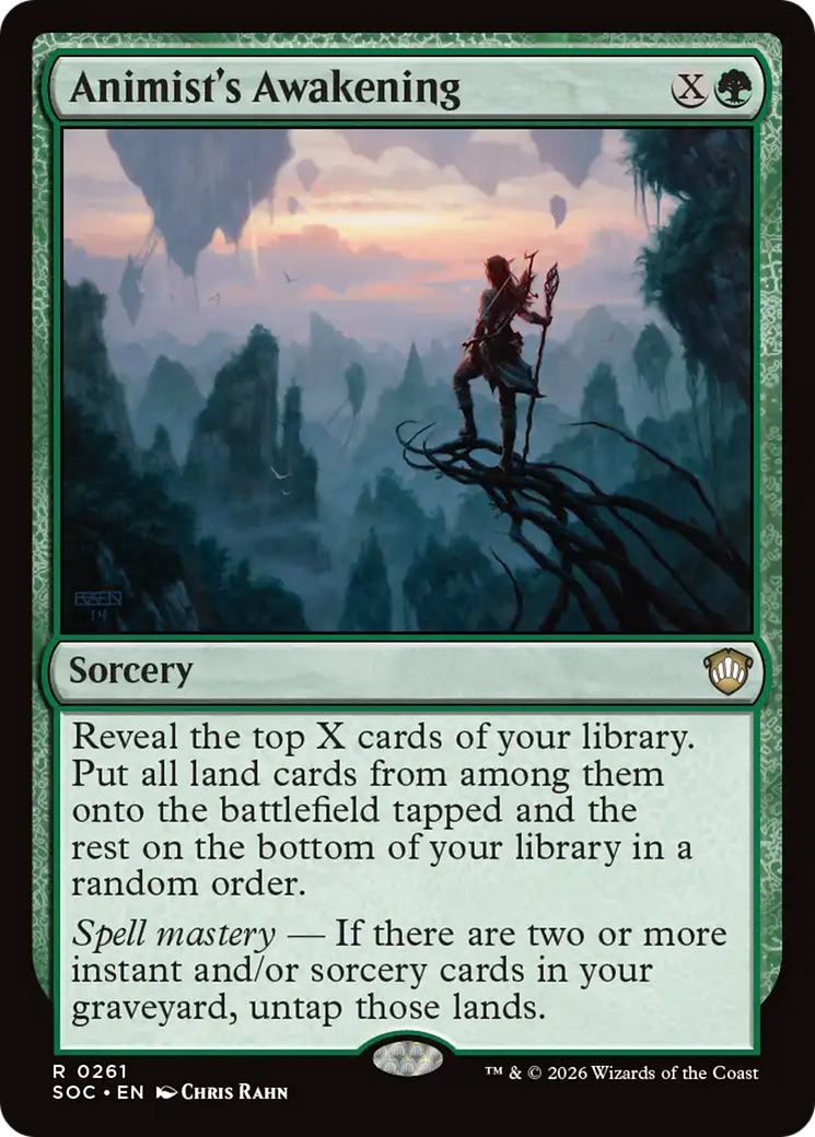 Magic: The Gathering - Animist's Awakening - Secrets of Strixhaven Commander
