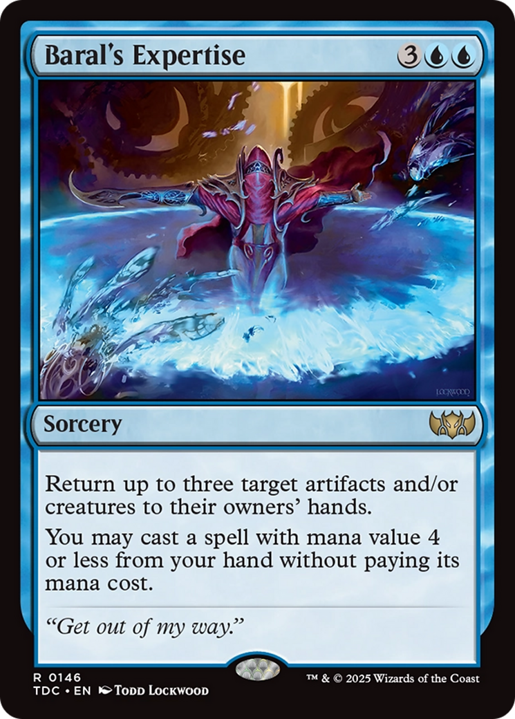 Magic: The Gathering - Baral's Expertise - Tarkir: Dragonstorm Commander