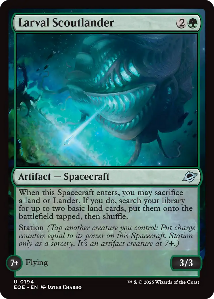 Magic: The Gathering - Larval Scoutlander Foil - Edge of Eternities