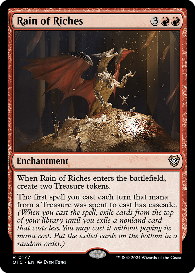 Magic: The Gathering - Rain of Riches - Outlaws of Thunder Junction Commander