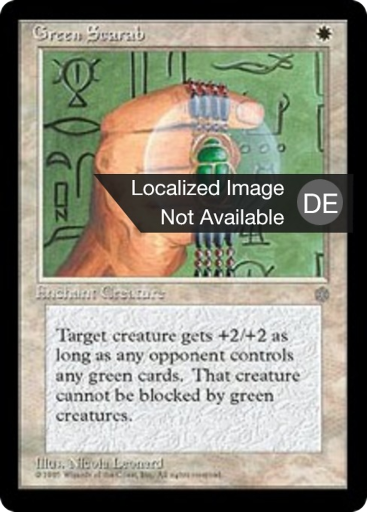 Magic: The Gathering - Grüner Skarabäus - Ice Age