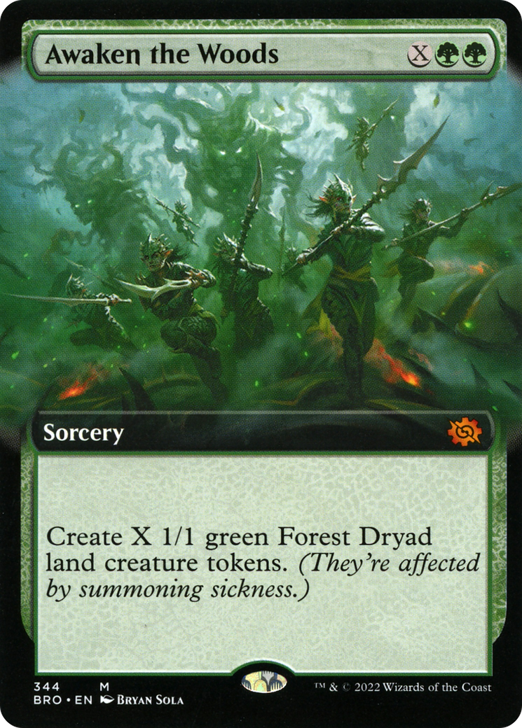Magic: The Gathering - Awaken the Woods Foil - The Brothers' War