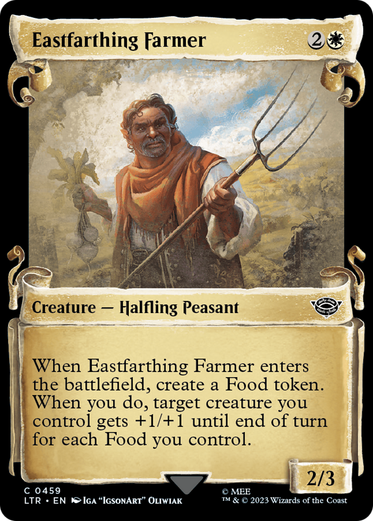Magic: The Gathering - Eastfarthing Farmer Foil - The Lord of the Rings: Tales of Middle-earth