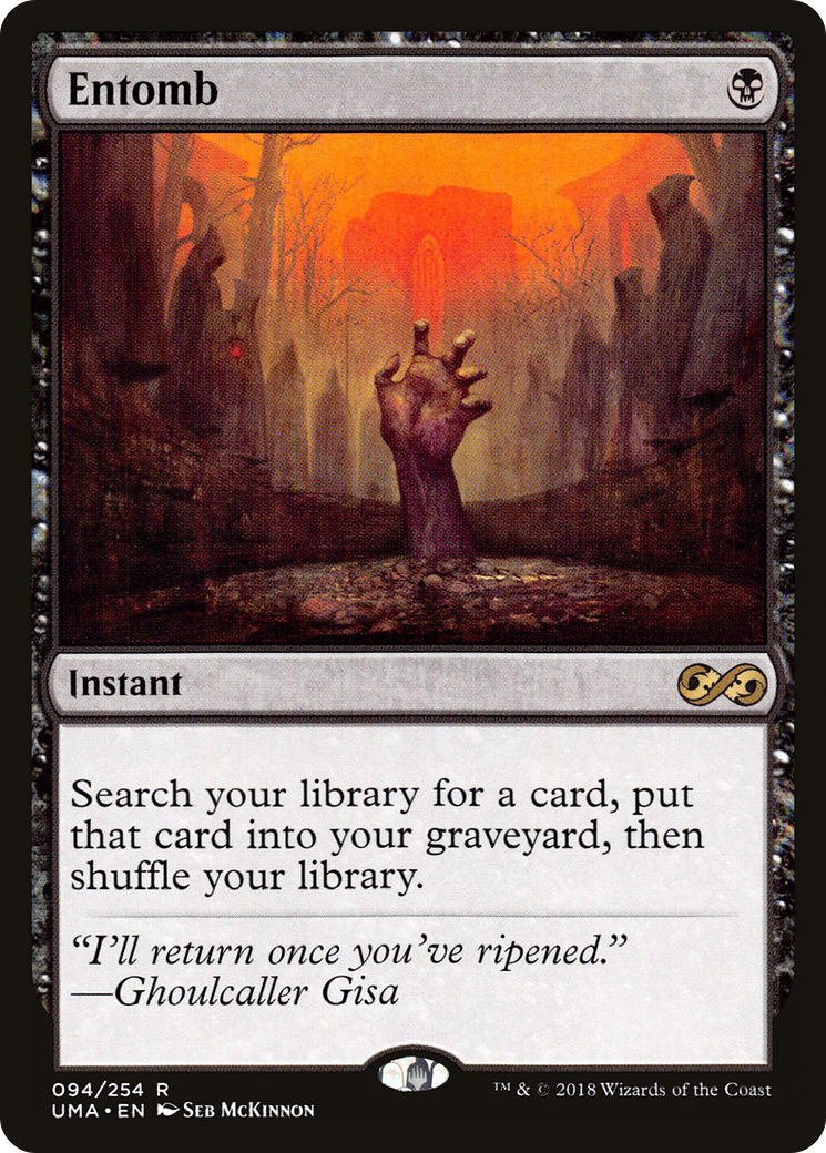 Magic: The Gathering - Entomb Foil - Ultimate Masters