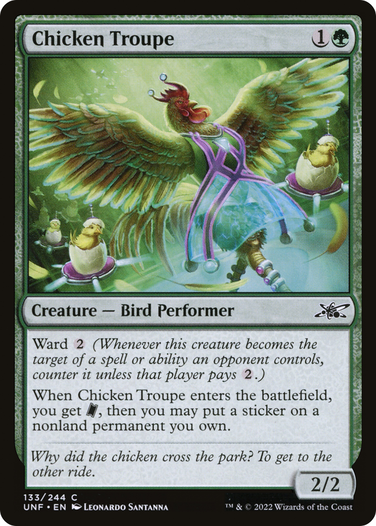 Magic: The Gathering - Chicken Troupe - Unfinity