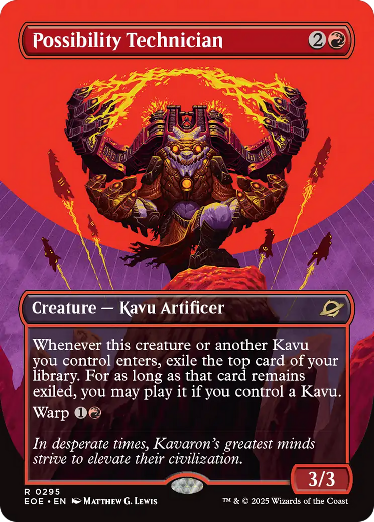 Magic: The Gathering - Possibility Technician Foil - Edge of Eternities