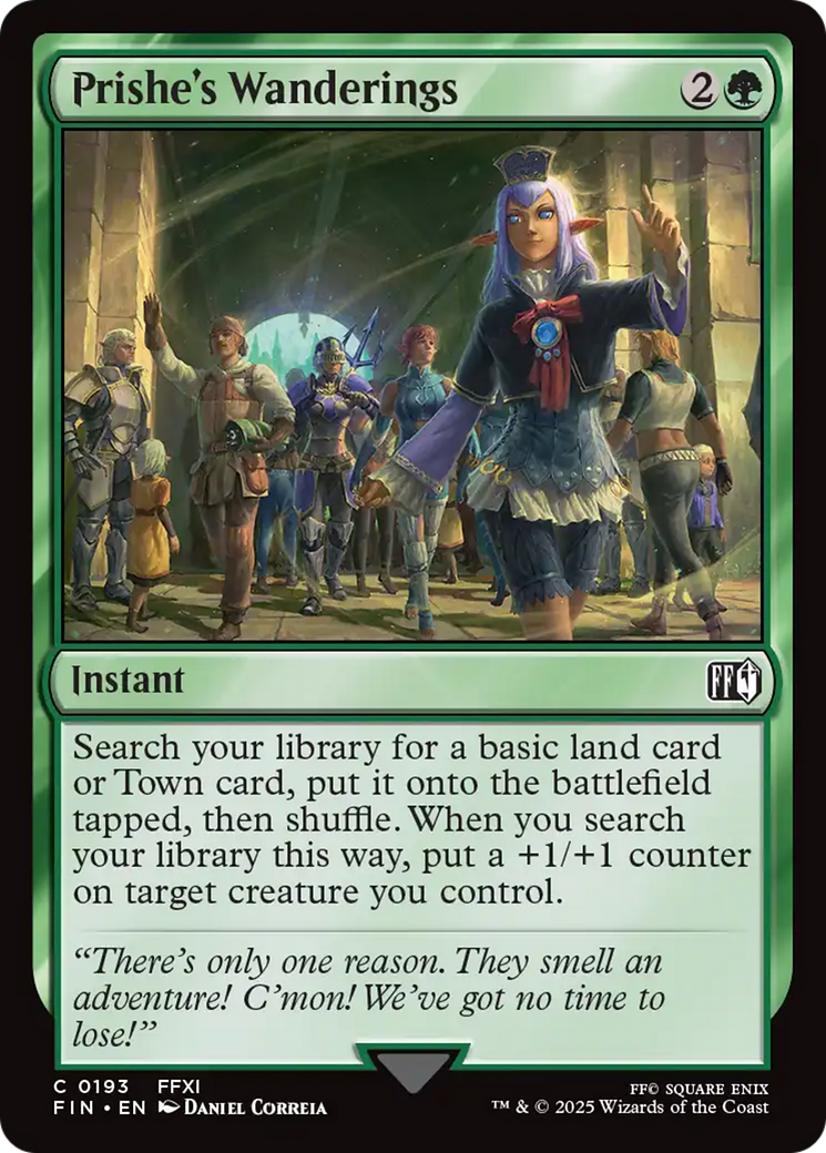 Magic: The Gathering - Prishe's Wanderings - Final Fantasy