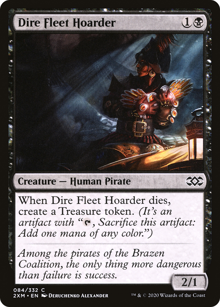 Magic: The Gathering - Dire Fleet Hoarder Foil - Double Masters