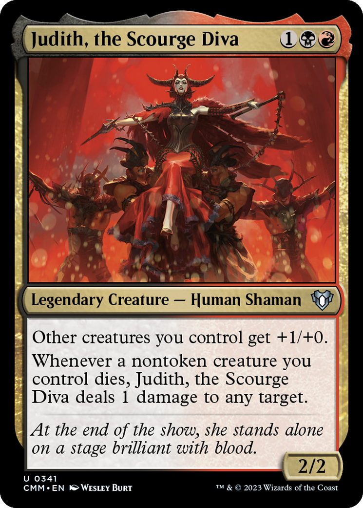 Magic: The Gathering - Judith, the Scourge Diva - Commander Masters