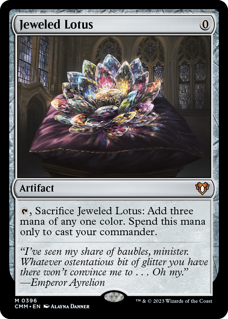 Magic: The Gathering - Jeweled Lotus - Commander Masters