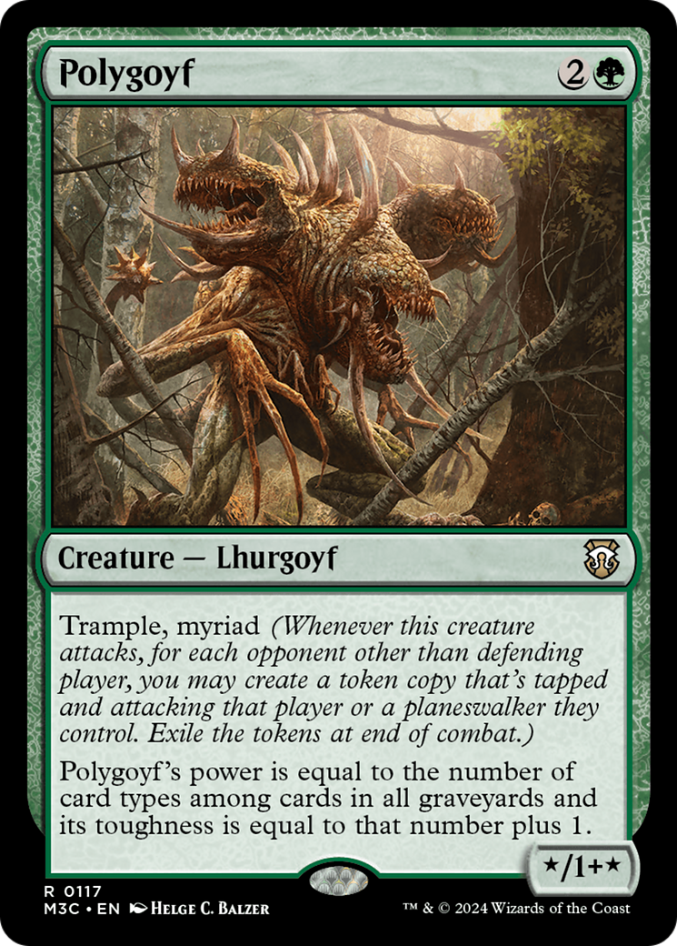 Magic: The Gathering - Polygoyf - Modern Horizons 3 Commander