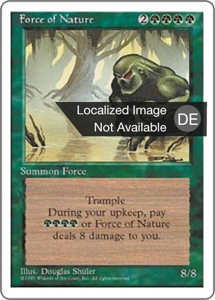 Magic: The Gathering - Naturgewalten - Fourth Edition