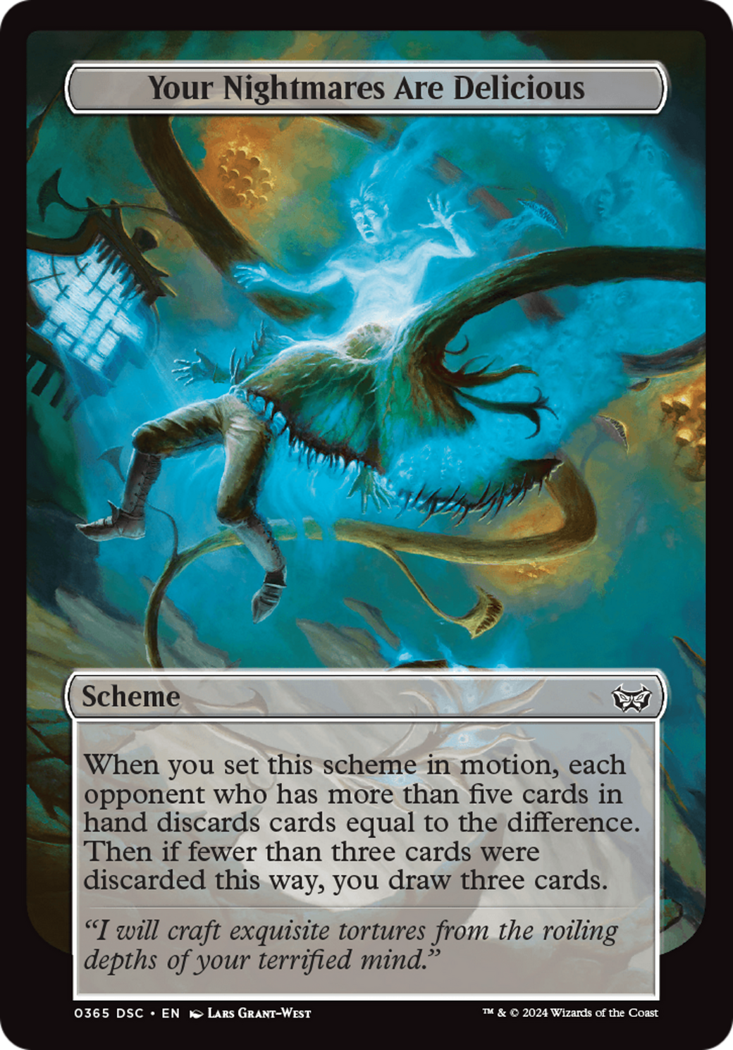 Magic: The Gathering - Your Nightmares Are Delicious - Duskmourn: House of Horror Commander