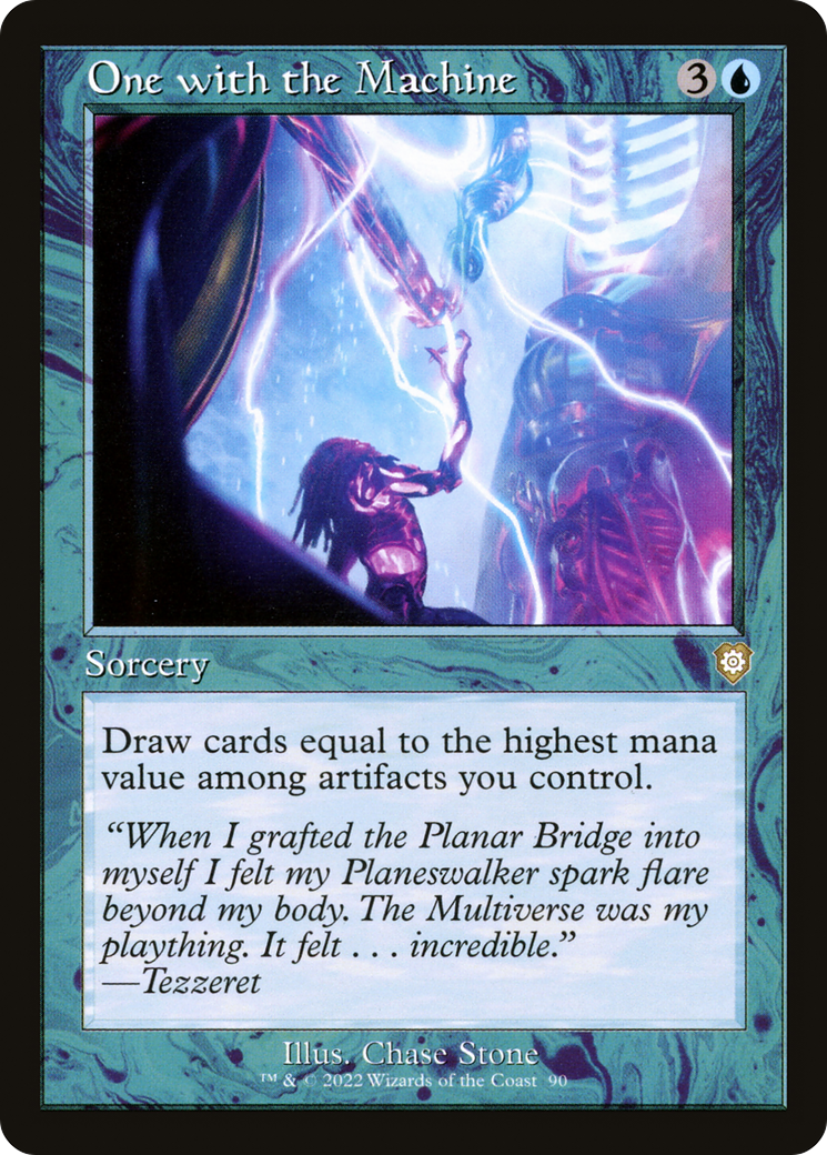 Magic: The Gathering - One with the Machine - The Brothers' War Commander