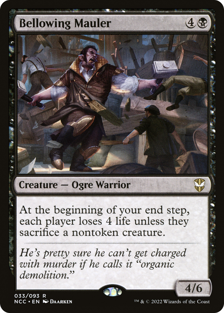 Magic: The Gathering - Bellowing Mauler - New Capenna Commander
