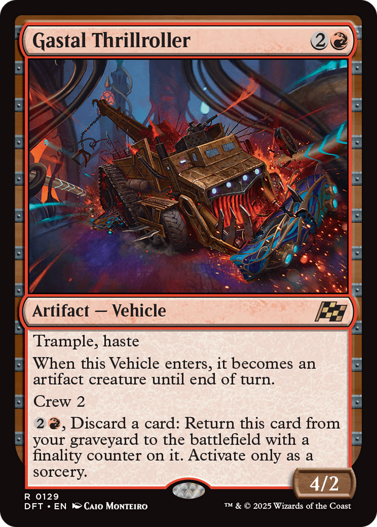Magic: The Gathering - Gastal Thrillroller Foil - Aetherdrift
