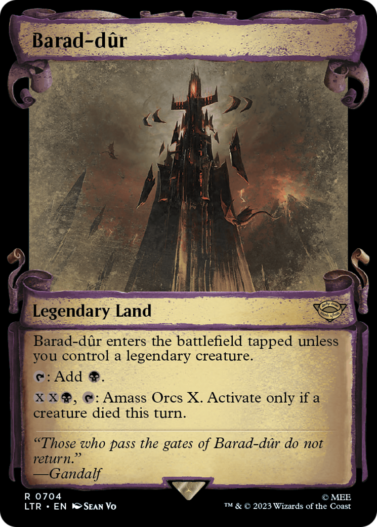 Magic: The Gathering - Barad-dûr - The Lord of the Rings: Tales of Middle-earth