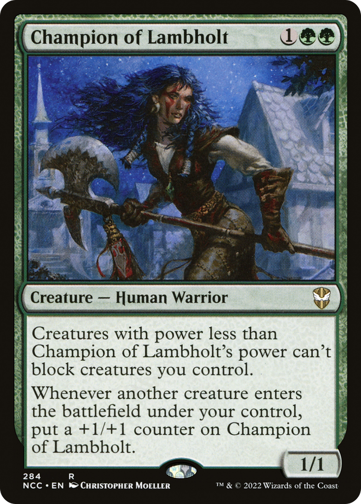 Magic: The Gathering - Champion of Lambholt - New Capenna Commander