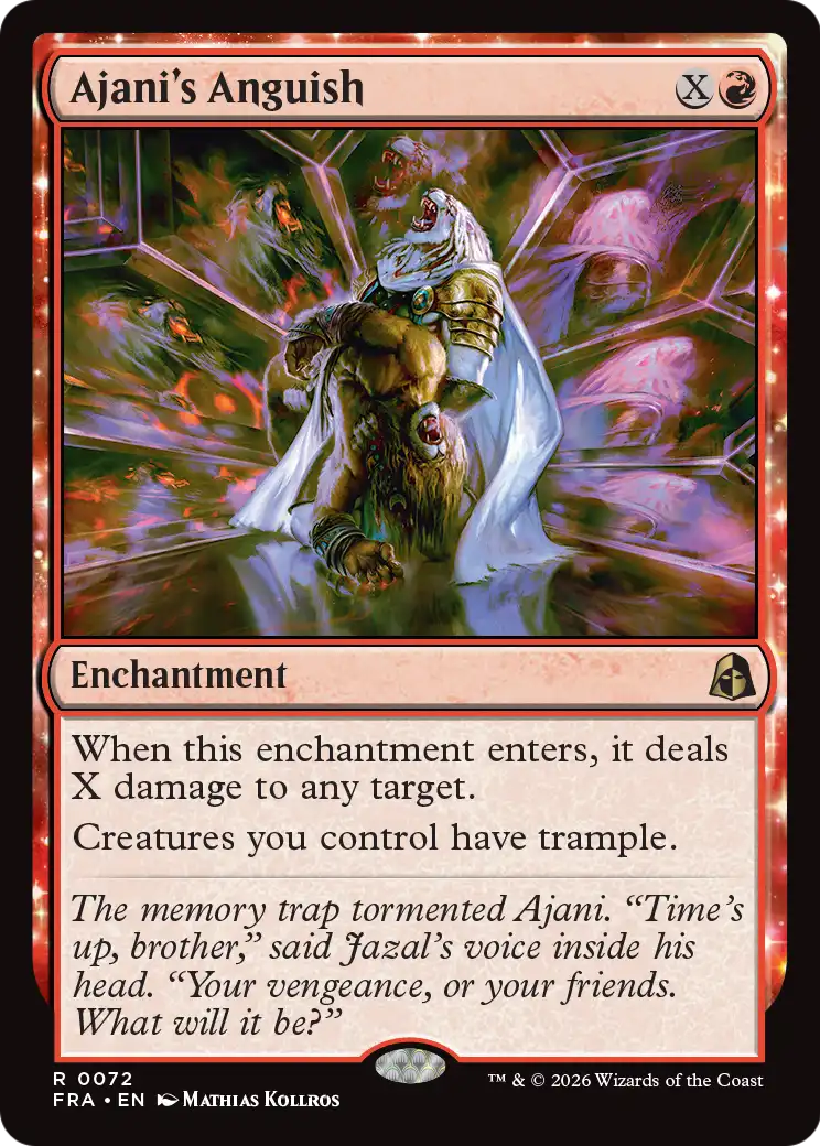 Magic: The Gathering - Ajani's Anguish - Reality Fracture