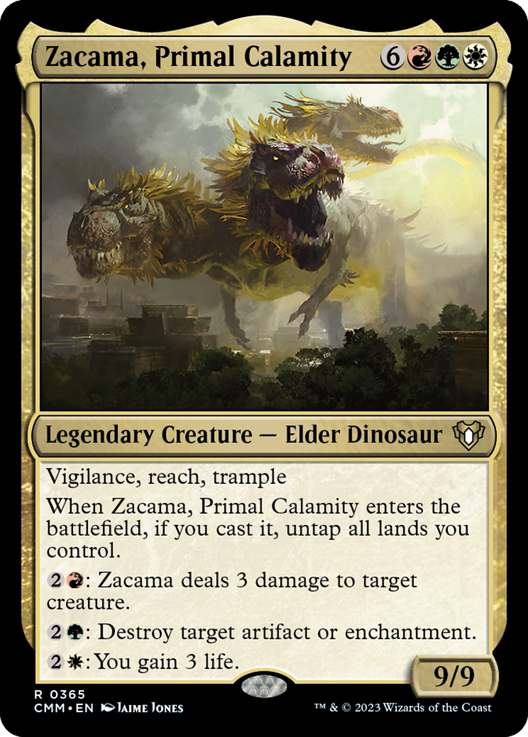 Magic: The Gathering - Zacama, Primal Calamity - Commander Masters