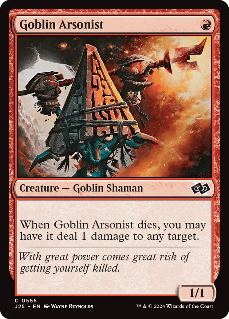 Magic: The Gathering - Goblin Arsonist - Foundations Jumpstart