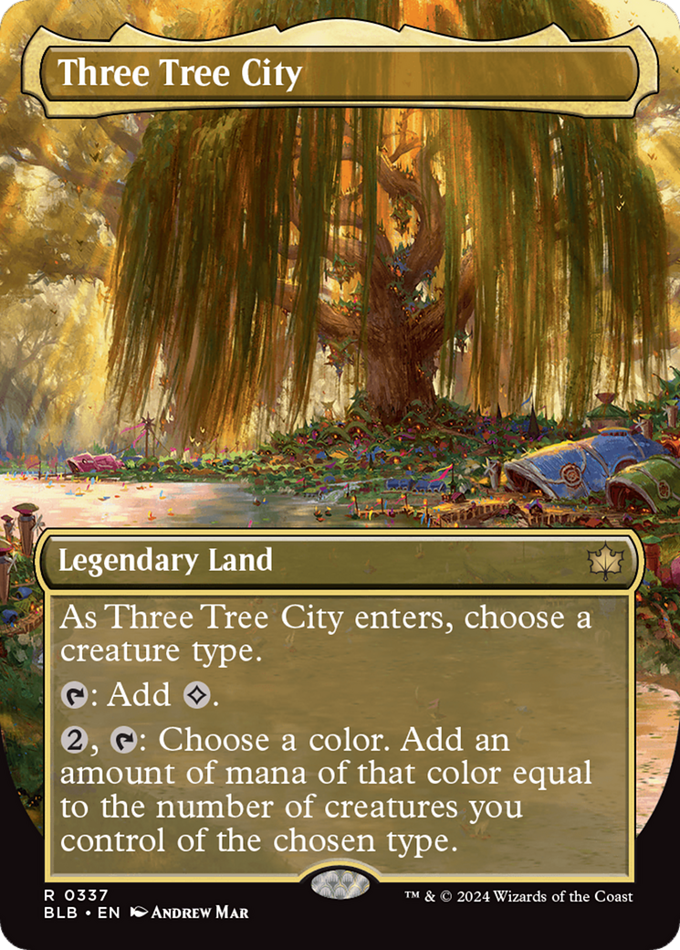 Magic: The Gathering - Three Tree City Foil - Bloomburrow