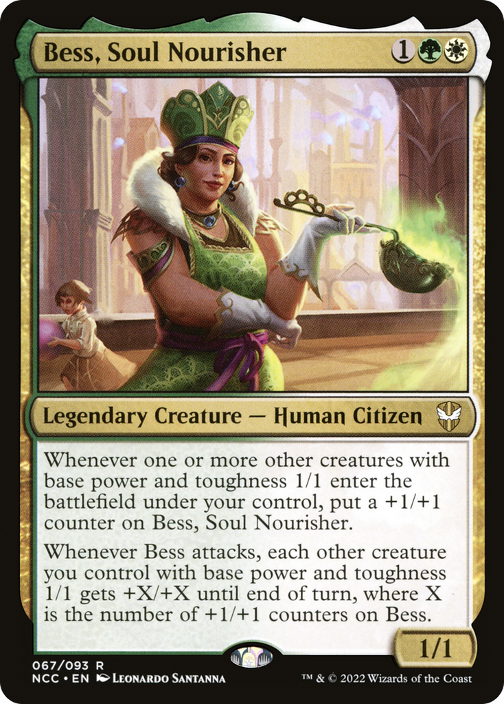 Magic: The Gathering - Bess, Soul Nourisher - New Capenna Commander