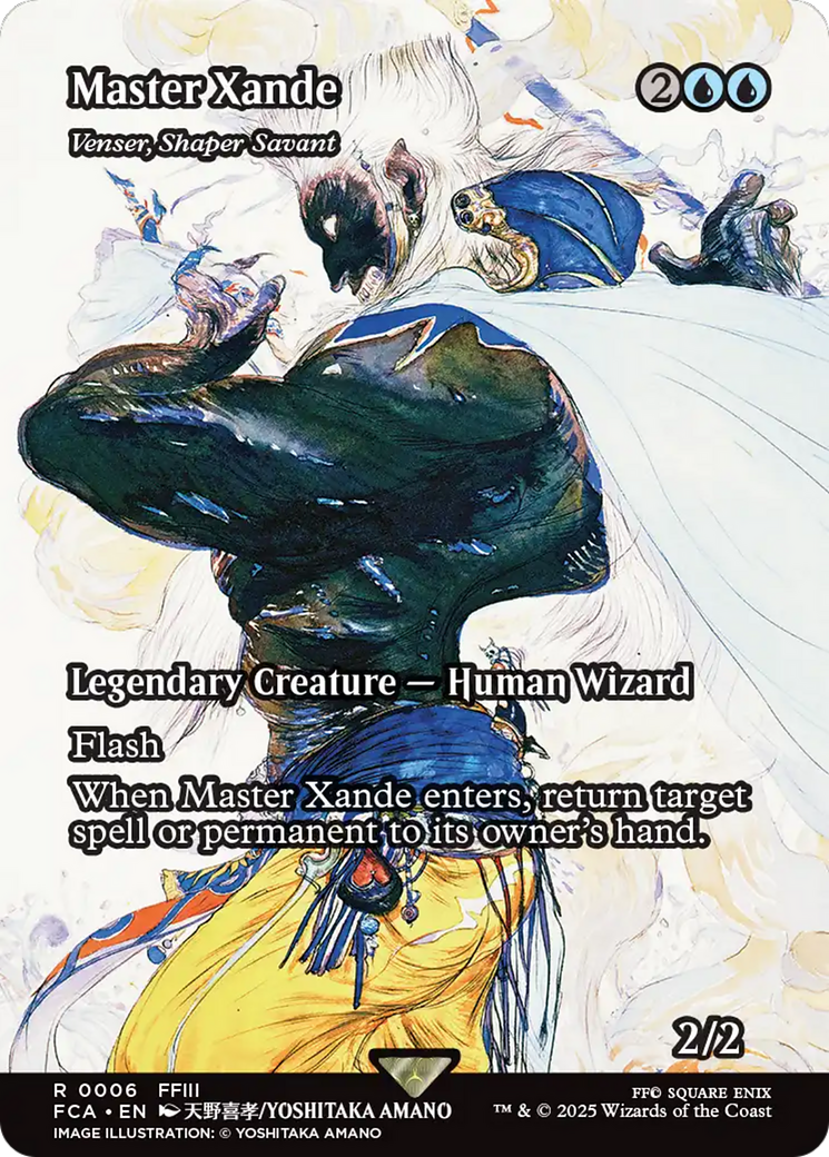 Magic: The Gathering - Venser, Shaper Savant - Final Fantasy: Through the Ages