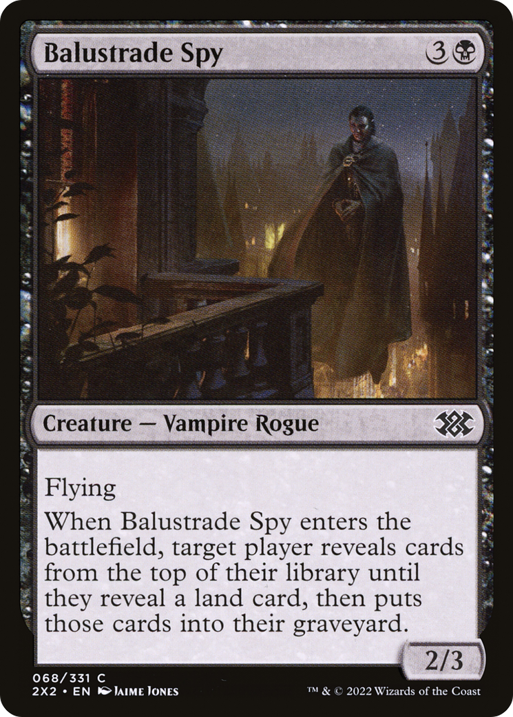 Magic: The Gathering - Balustrade Spy - Double Masters 2022