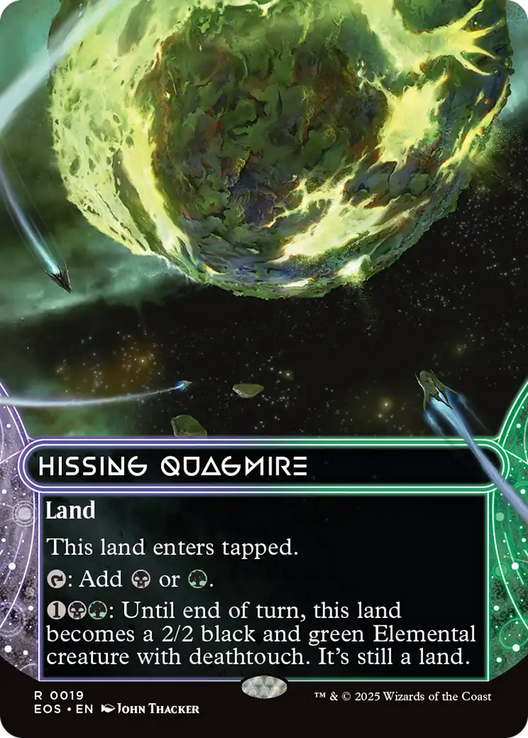Magic: The Gathering - Hissing Quagmire Foil - Edge of Eternities: Stellar Sights